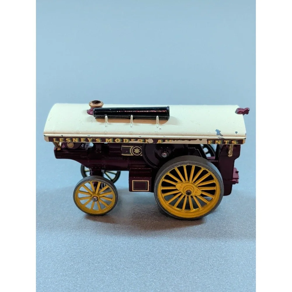 Lesney Matchbox Models of Yesteryear No 9‎ Fowler Showmans Engine Maroon Cream